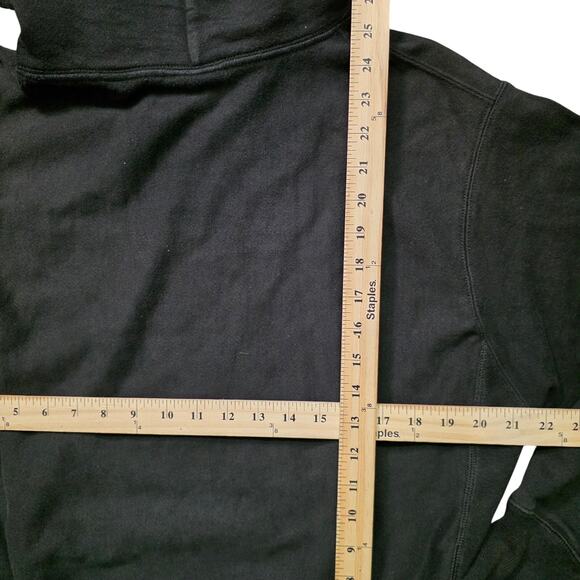 Champion Reverse Weave Vintage Hoodie Men’s Medium Black Heavyweight - Picture 5 of 7